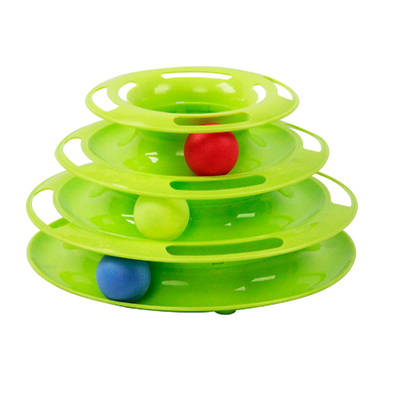 Nombre del Producto JUGUETE TORRE CON PELOTAS PARA GATO