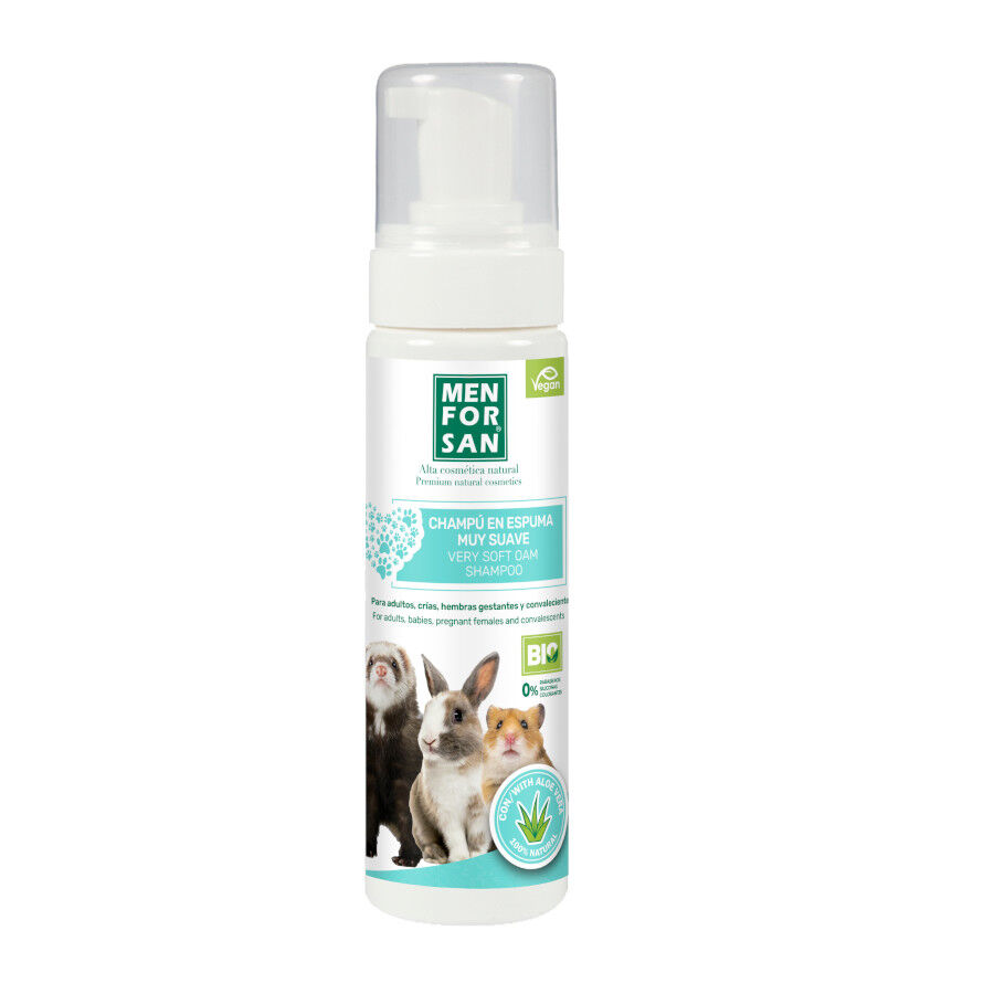 Menforsan Champ&uacute; en Seco Aloe Vera para hurones