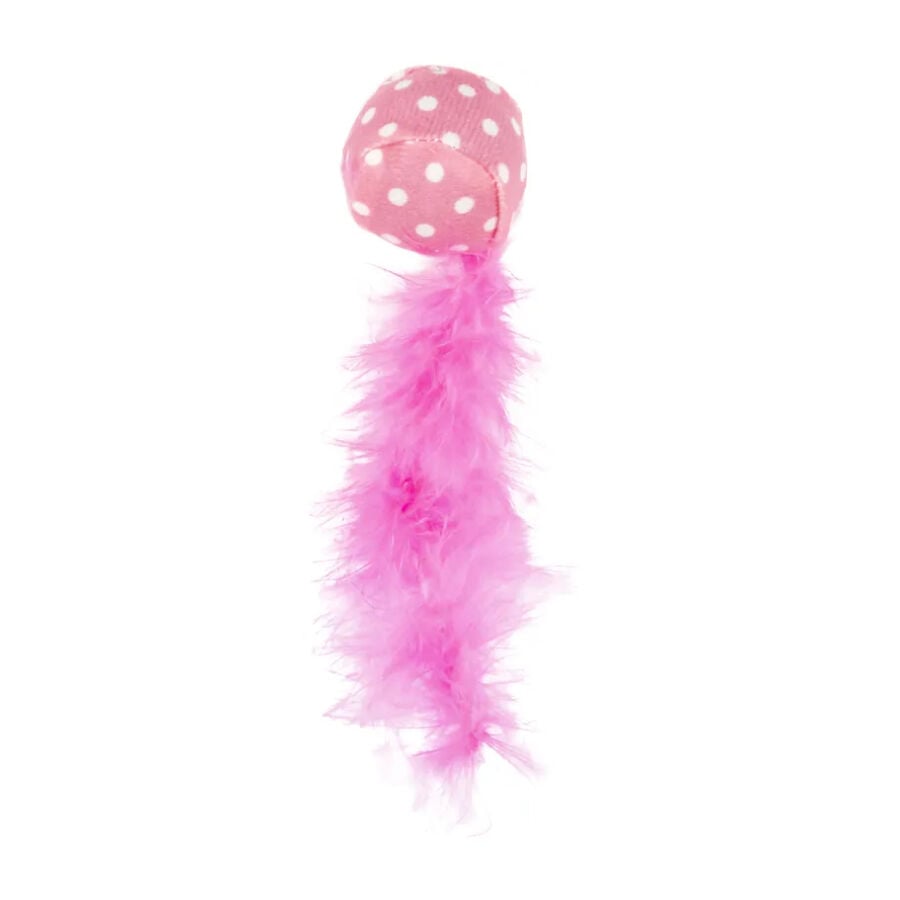Flamingo Polka Pelotita para gatos, , large indicador imagen numero 1