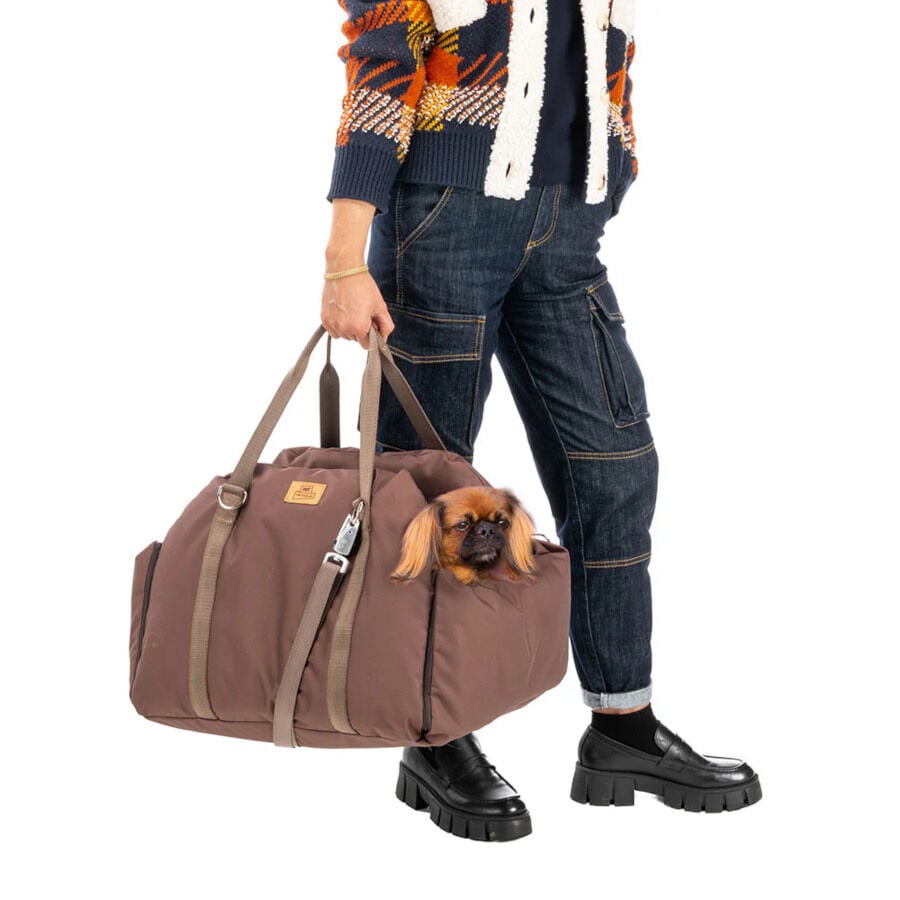 Ferplast Cruiser Marr&oacute;n Bolsa de Transporte para perros, , large indicador imagen numero 8