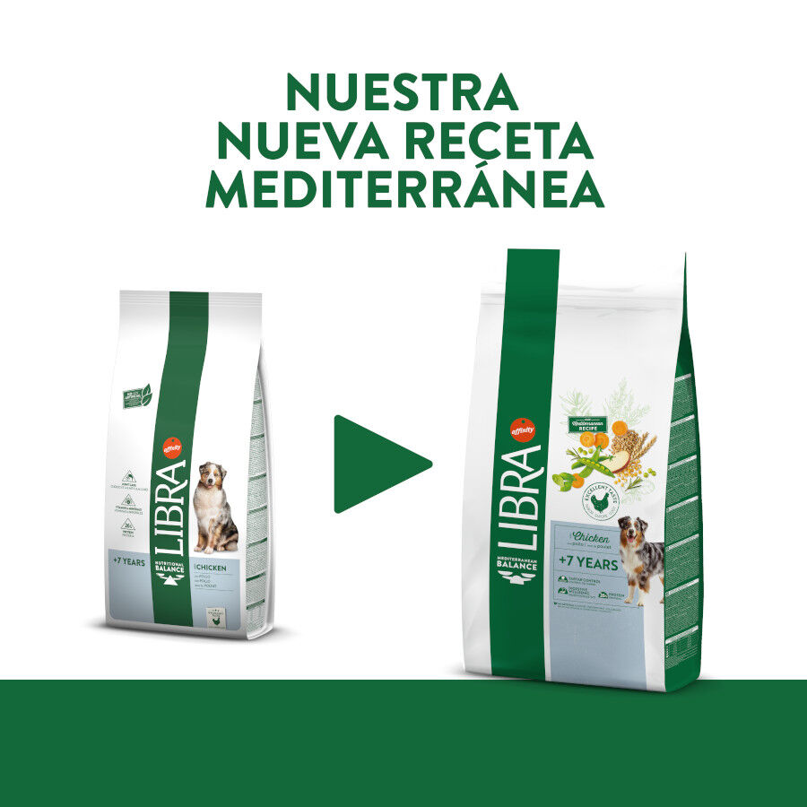 12 kg Libra +7 Pollo pienso para perros, , large Imagen numero 2