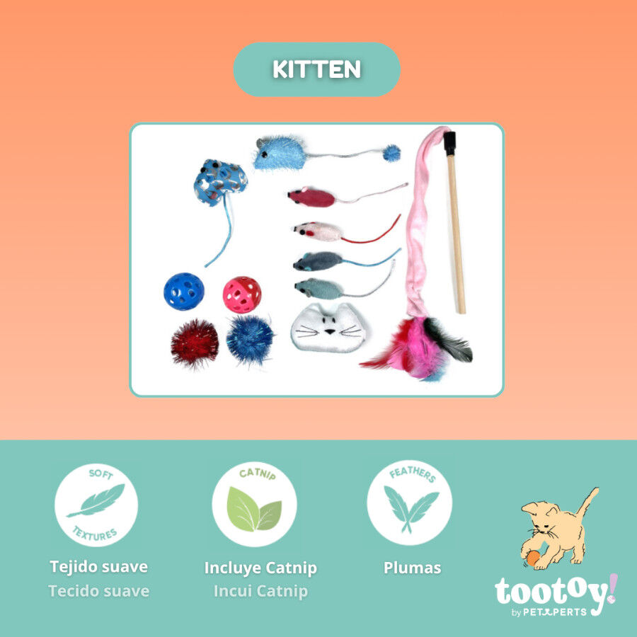 Tootoy! Caja de Juguetes Variados para gatitos, , large Imagen numero 9