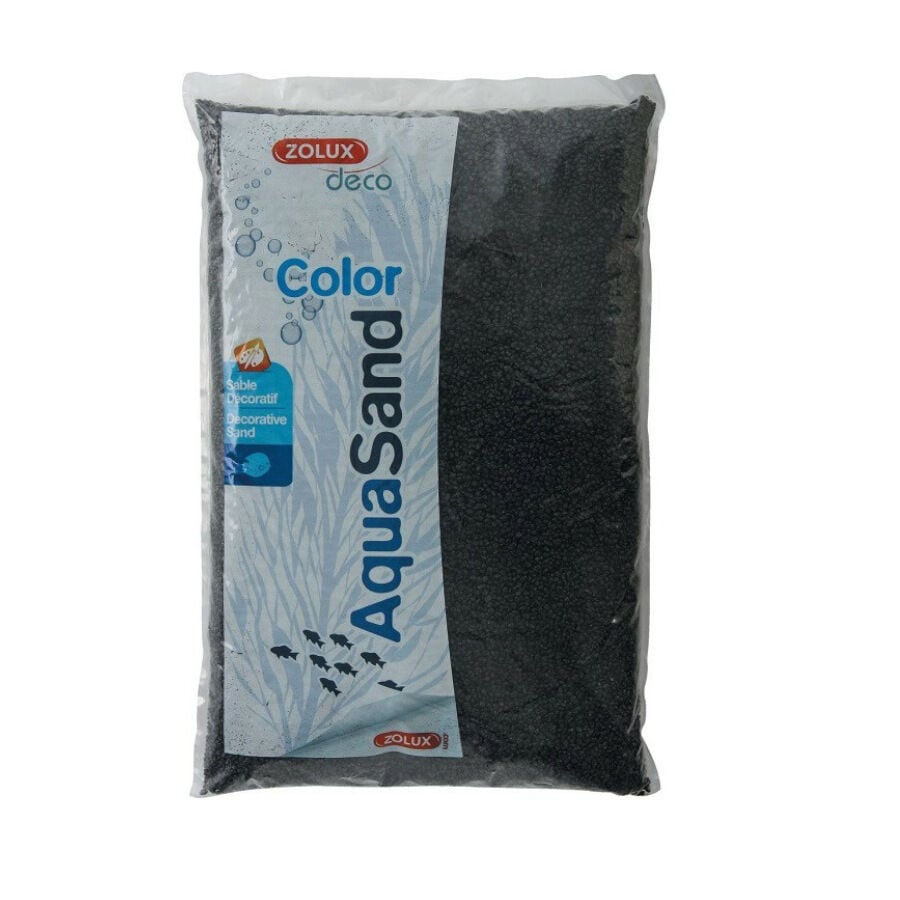 Zolux AquaSand Grava Negro &Eacute;bano para acuarios, , large Imagen numero 1