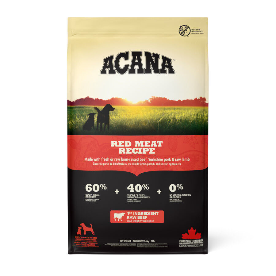 11.4 kg Acana Adult Red Meat pienso para perros, , large indicador imagen numero 1