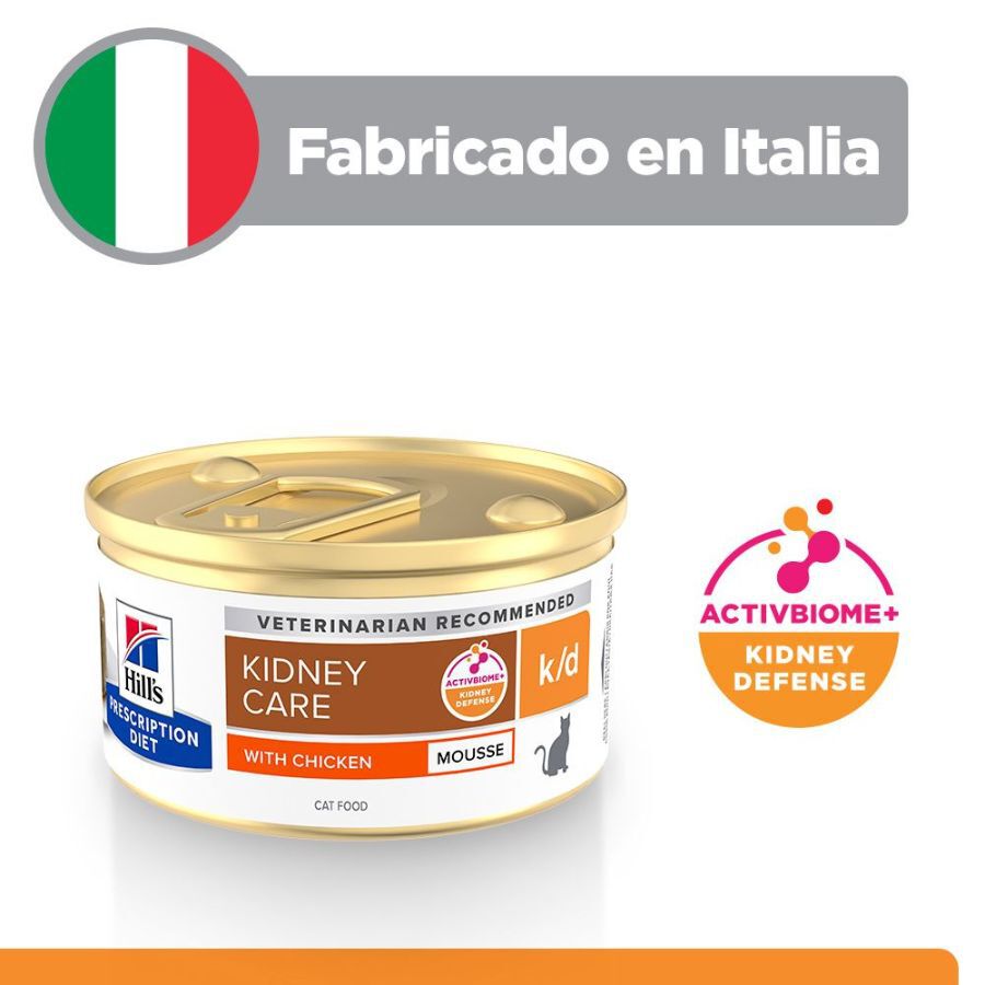 85 g Hill's Prescription Diet k/d Mouse de Pollo lata para gatos, , large Imagen numero 5