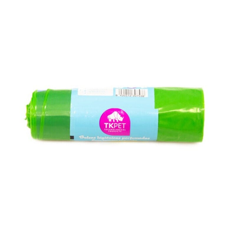 1 rollo (20 bolsas) TK-Pet bolsas higi&eacute;nicas verdes para perros, , large Imagen numero 1