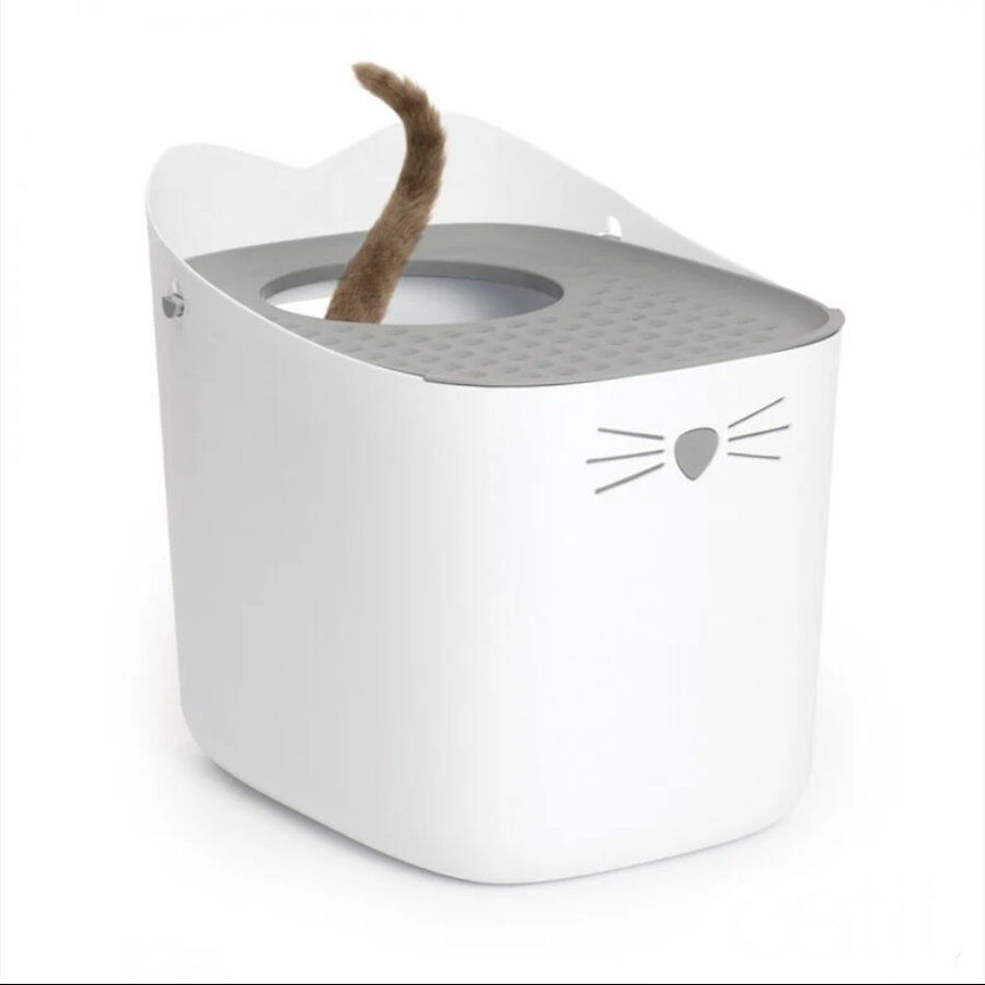 Catit Pixi Arenero Blanco para gatos, , large indicador imagen numero 1