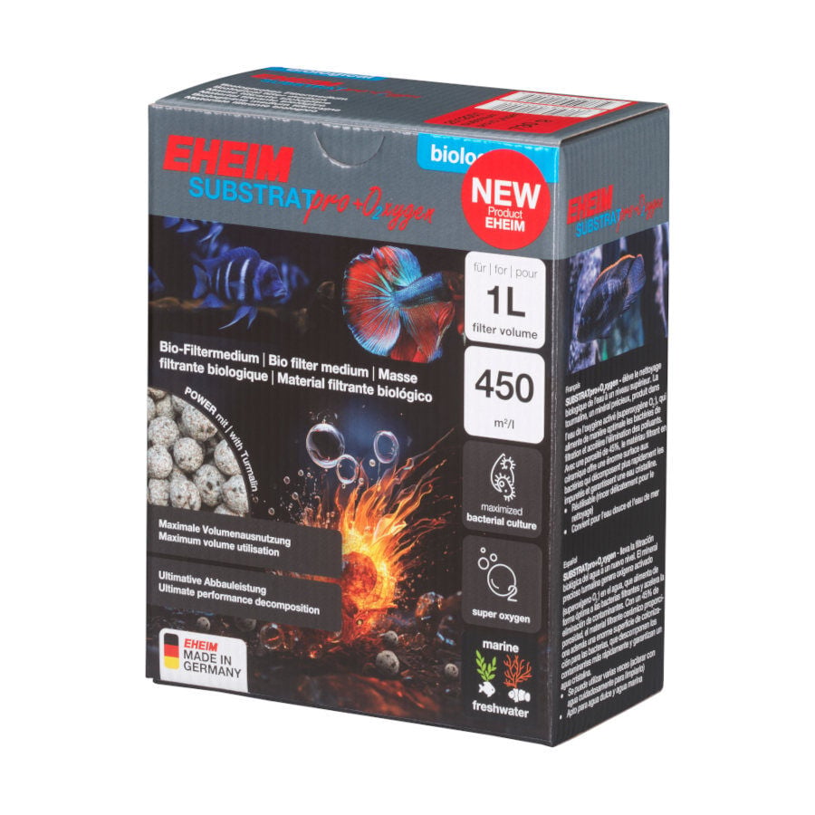 1 L Eheim Substrat pro+O2xygen Material Filtrante para Filtro para acuarios, , large indicador imagen numero 1