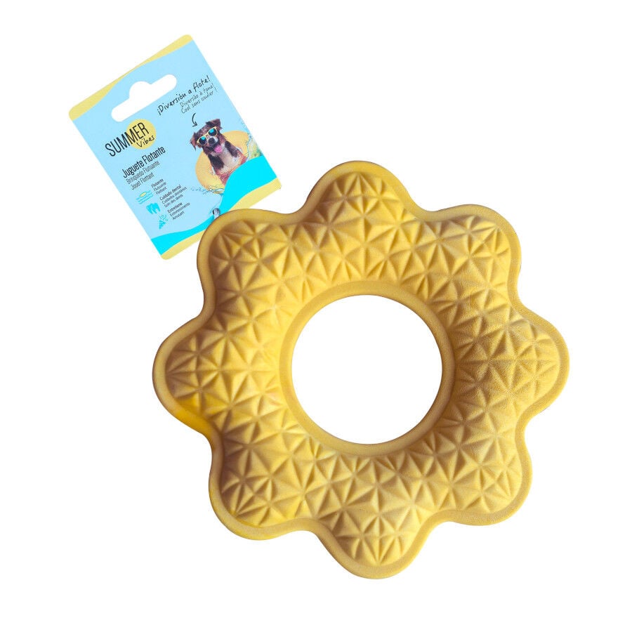 Summer Vibes Mordedor flotante con forma de flor para perros, , large indicador imagen numero 3