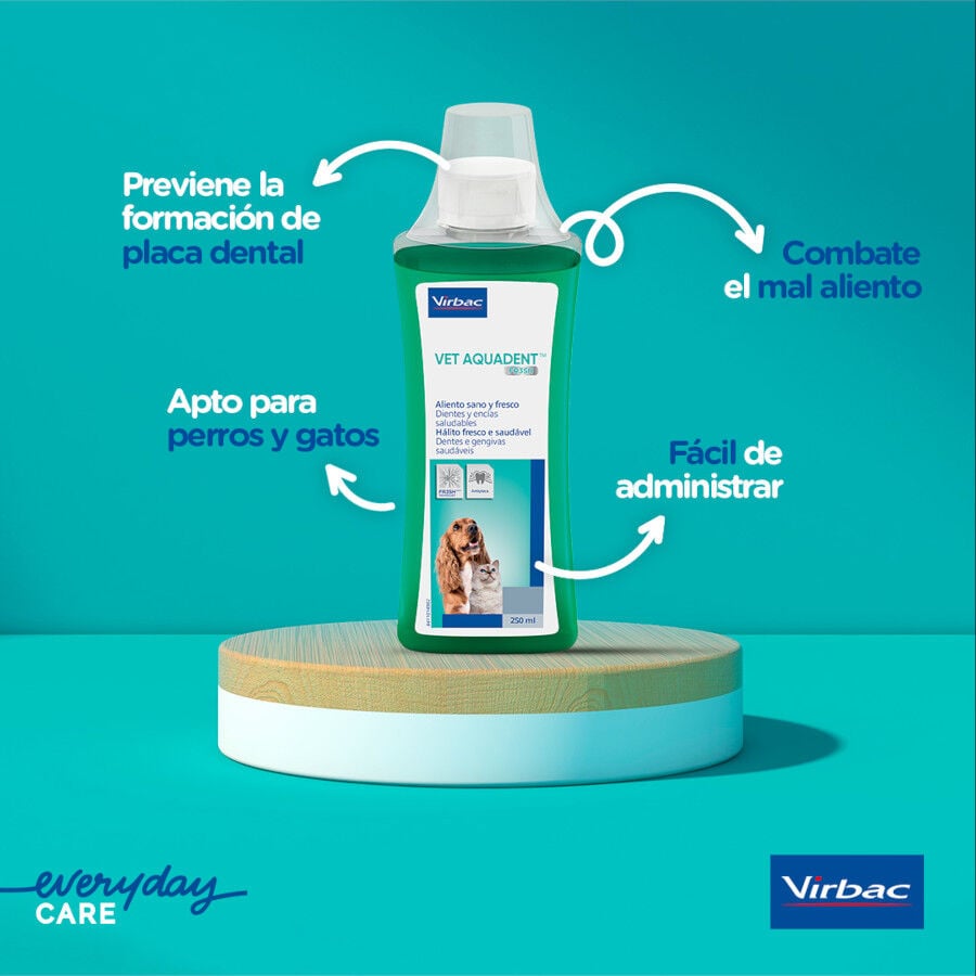 Virbac Vet Aquadent Enjuague Bucal para perros y gatos, , large Imagen numero 3