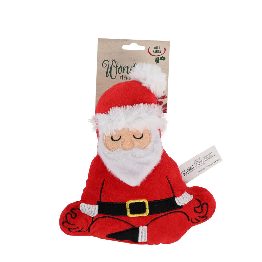 Wonder Christmas Yoga Santa peluche para perros, , large indicador imagen numero 2