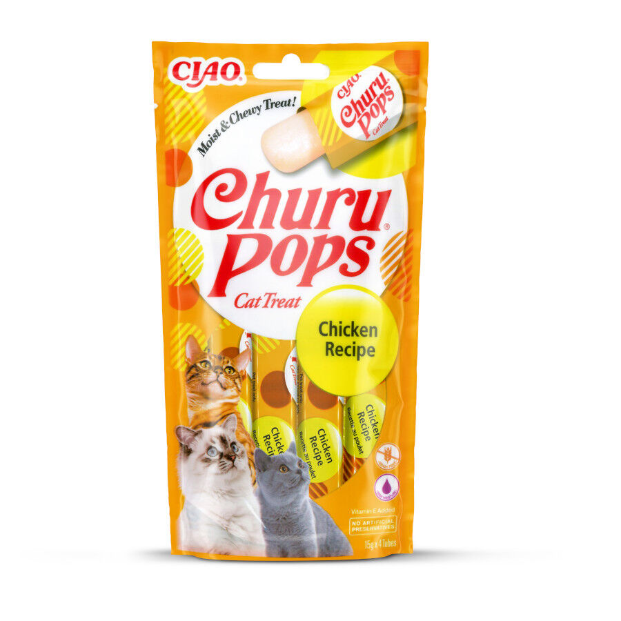 Churu Pops Palitos Receta de Pollo para gatos