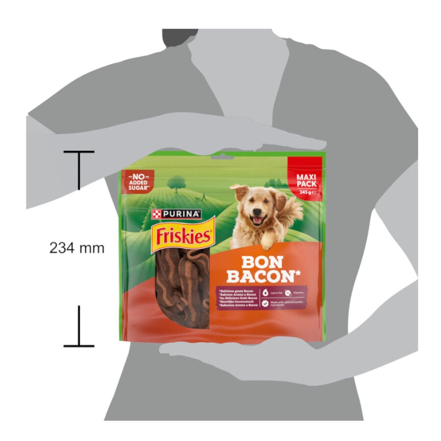 345 g Friskies Bon Bacon para perros, , large indicador imagen numero 3
