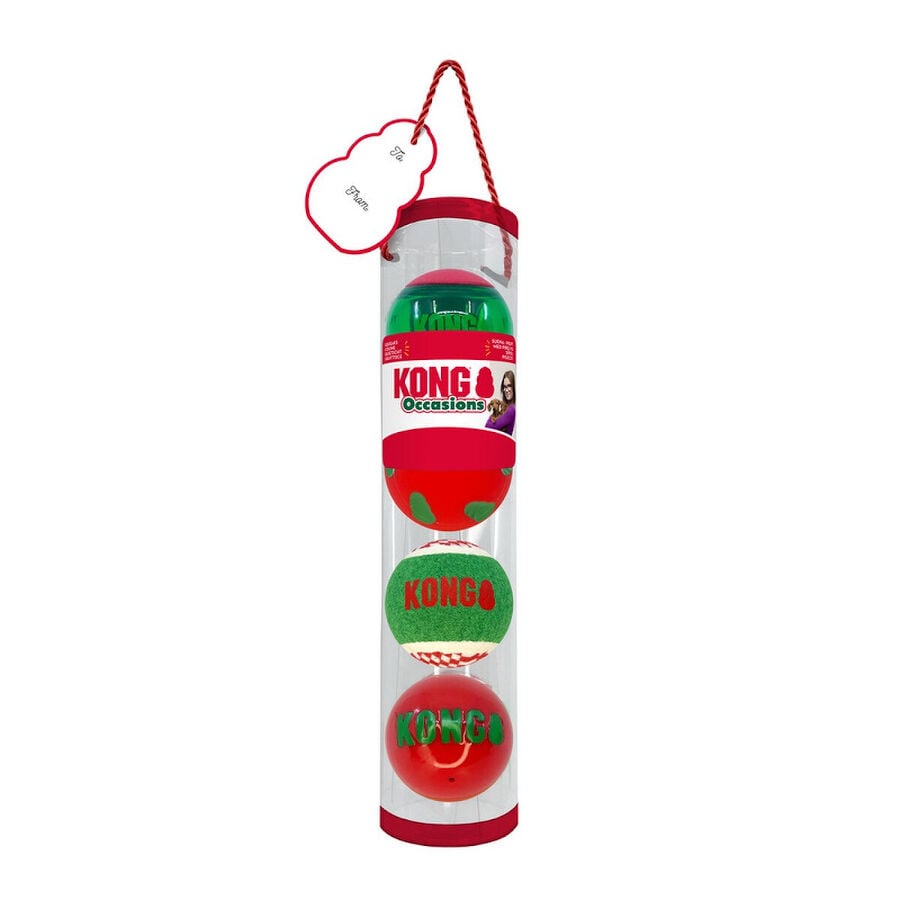 Kong Holiday Occasions pelotas para perros, , large indicador imagen numero 2