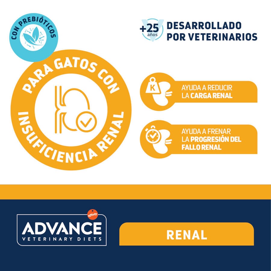 85 g Advance Renal Pollo y Cerdo sobre para gatos, , large indicador imagen numero 5
