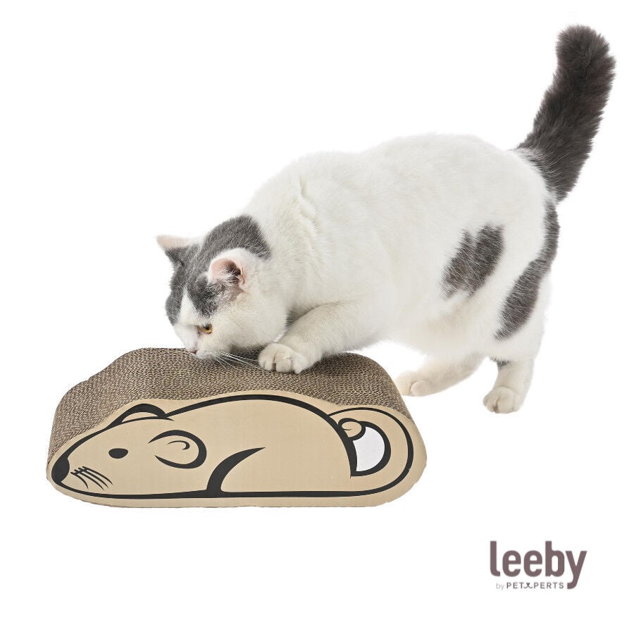 Leeby Miaou tabla rascador de cart&oacute;n para gatos, , large indicador imagen numero 2