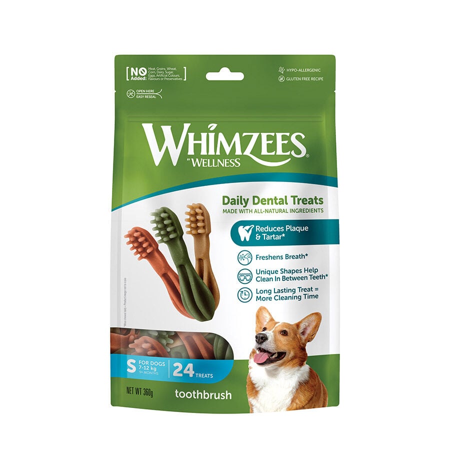 Whimzees Snacks Dentales para perros de razas peque&ntilde;as