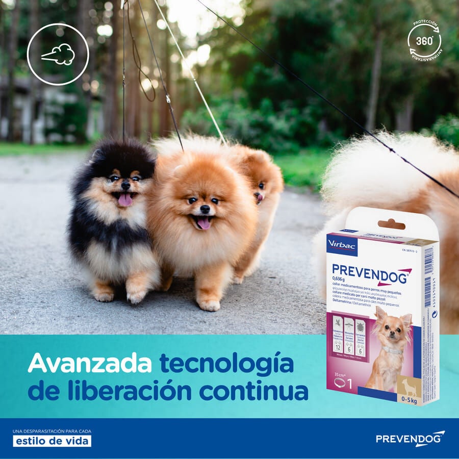 Virbac Prevendog Collar Antiparasitario para perros, , large indicador imagen numero 5