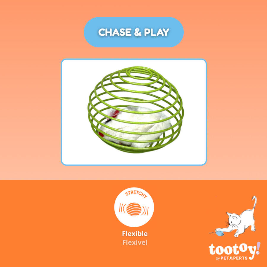 Tootoy! Pelota Interactiva con Rat&oacute;n para gatos, , large indicador imagen numero 4