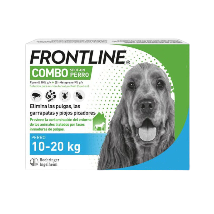 Frontline Combo Pipetas Antiparasitarias para perros medianos, , large Imagen numero 1