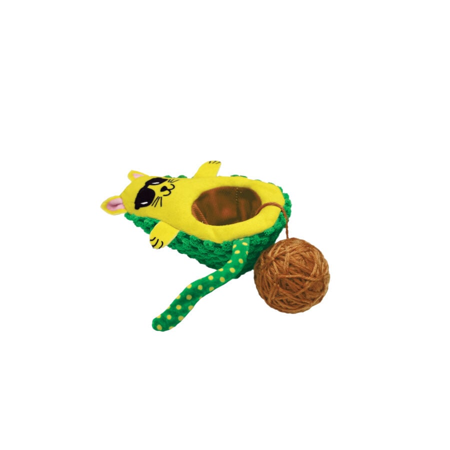 Kong Wrangler Aguacate de Juguete para gatos, , large indicador imagen numero 1