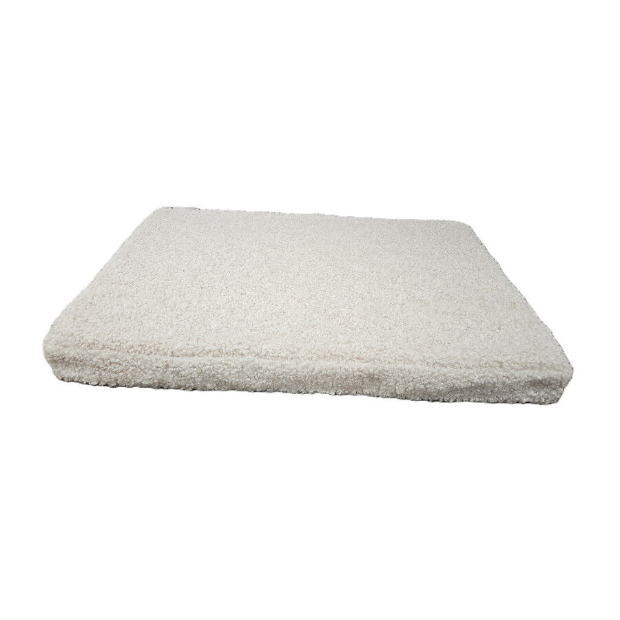 Leeby colch&oacute;n borreguito beige para perros, , large Imagen numero 1