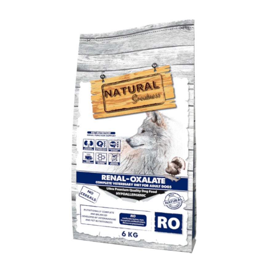 Natural Greatness Renal-Oxalate Pavo Pienso Hipoalerg&eacute;nico para perros