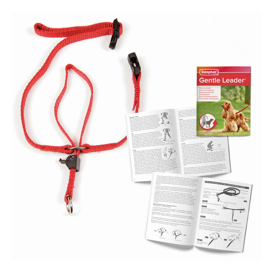 Beaphar Gentle Leader Collar de adiestramiento Rojo para perros, , large indicador imagen numero 3