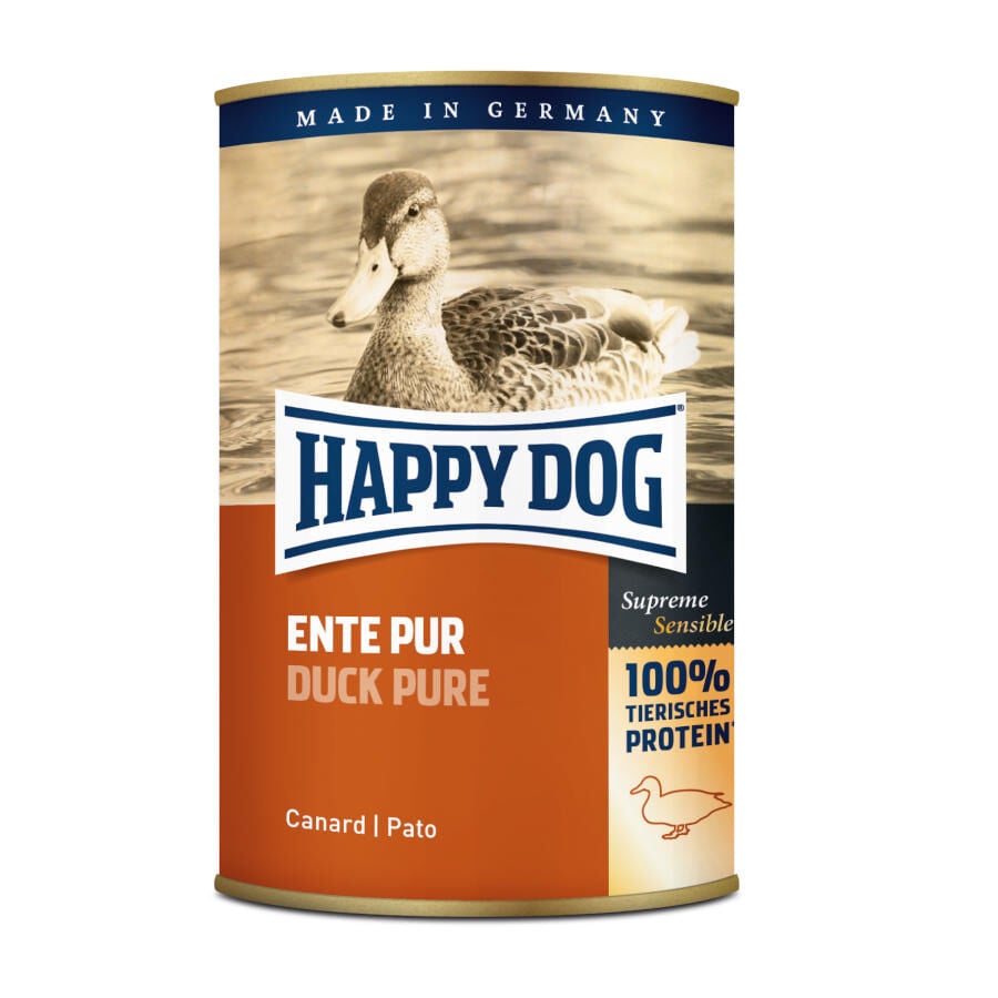 400 g Happy Dog Pure Pato lata, , large Imagen numero 2