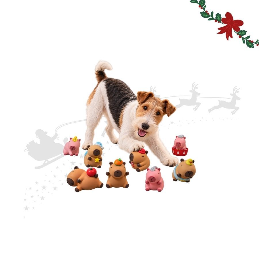Wonder Christmas Colecci&oacute;n Capibara Juguete para perros, , large Imagen numero 1