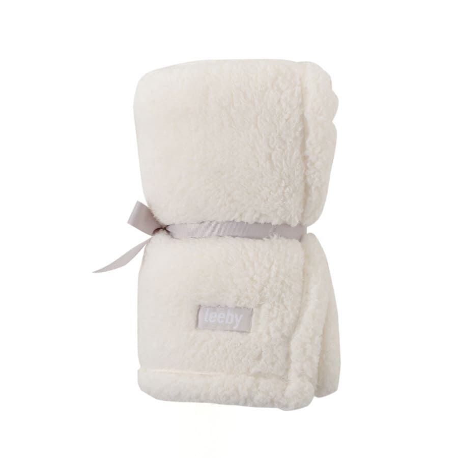 Leeby Manta Suave de Pelo Blanco para gatitos, , large Imagen numero 4