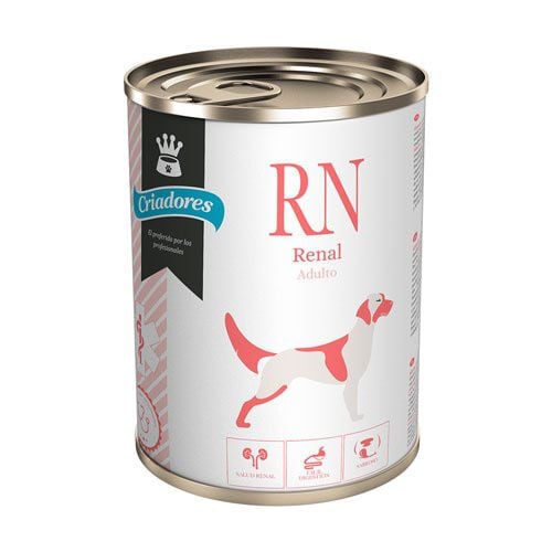 Criadores Dietetic Renal comida h&uacute;meda para perros Imagen numero 1