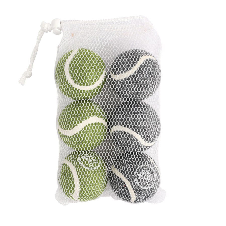 Minus One Bouncy Tennis Ball Pack de 6 pelotas de tenis para perros, , large indicador imagen numero 2