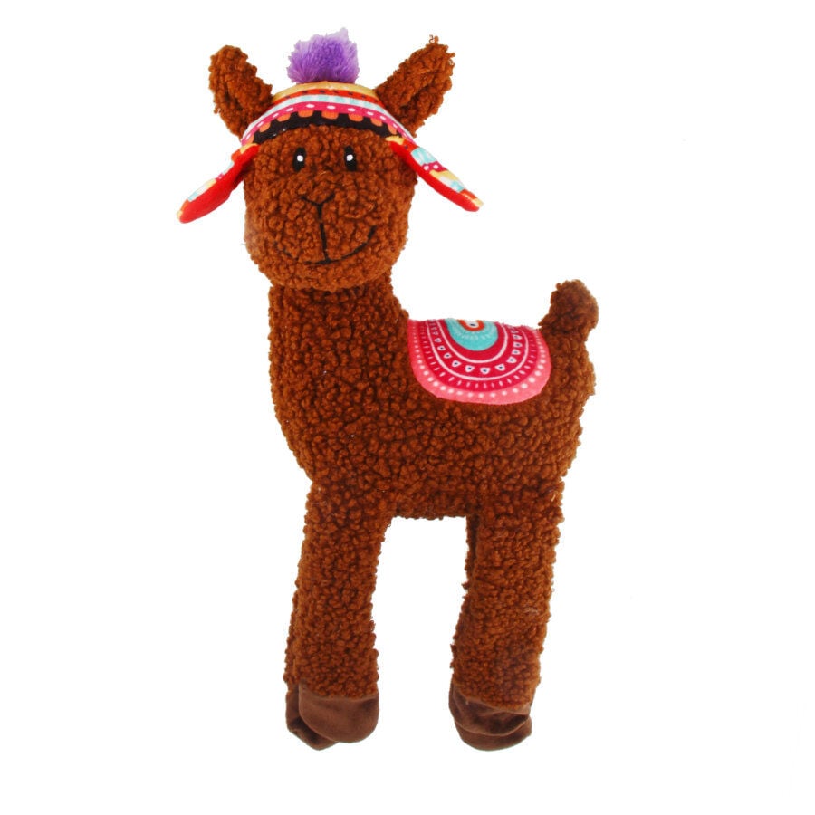 Tootoy! Comfort Long Legs Alpaca peluche con sonido para perros, , large indicador imagen numero 2