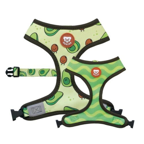 Dukier Avocado Arn&eacute;s Reversible Estampado Aguacate para perros