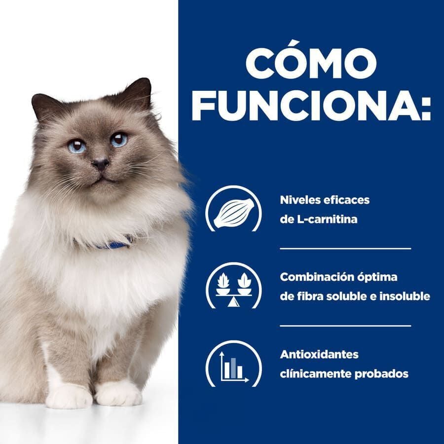 3 kg Hill's Prescription Diet Weight Loss Pollo pienso r/d para gatos, , large indicador imagen numero 3