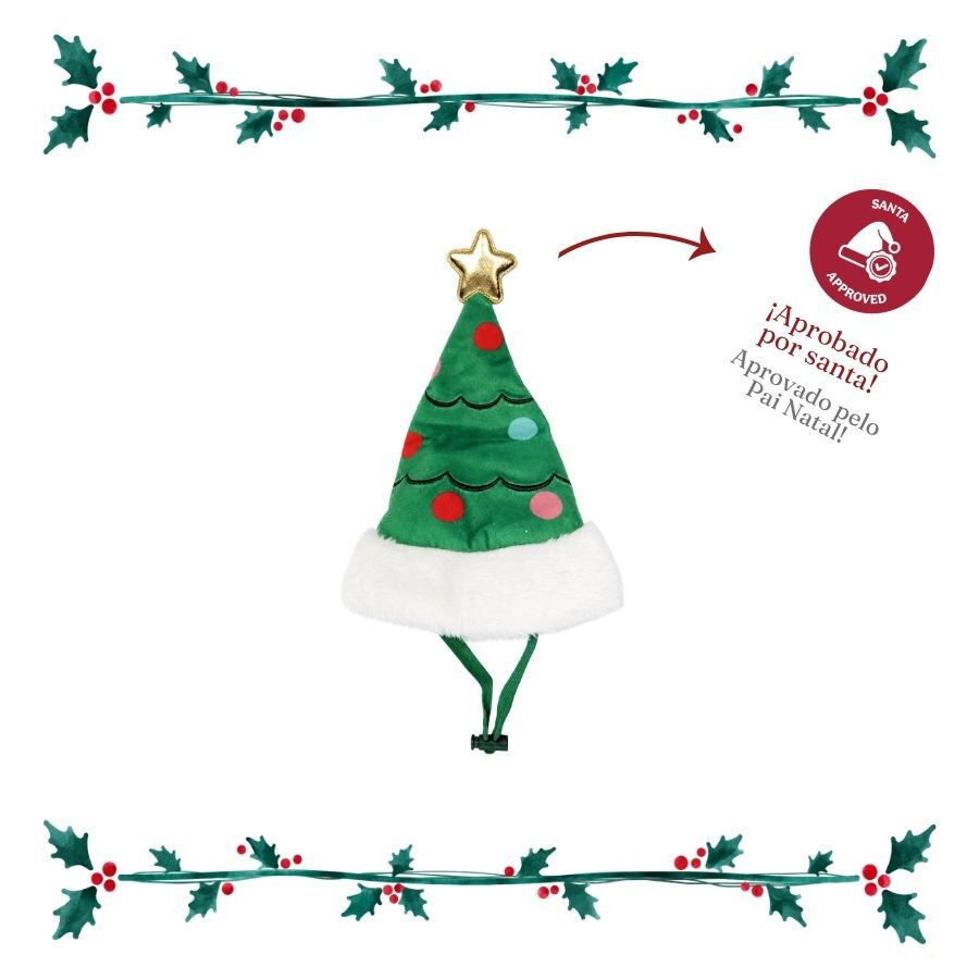 Wonder Christmas Gorro &Aacute;rbol Navidad para perros, , large indicador imagen numero 4