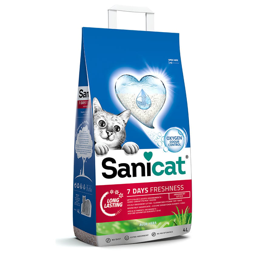Sanicat Aloe Vera 7 Days arena para gatos indicador imagen numero 1