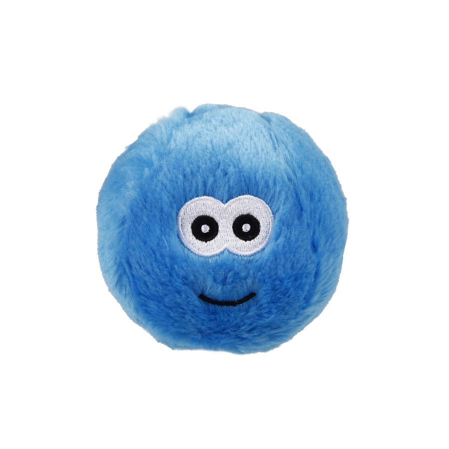 Play&Bite Pelota de Peluche Verde para perros, , large Imagen numero 1