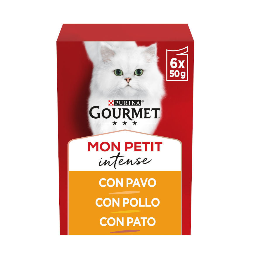 6 sobres x 50 g Gourmet Mon Petit Selecci&oacute;n Aves en salsa sobre para gatos, , large Imagen numero 1
