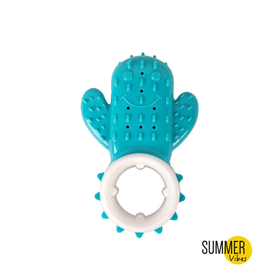 Summer Vibes Mordedor Refrescante cactus azul para cachorros, , large Imagen numero 2