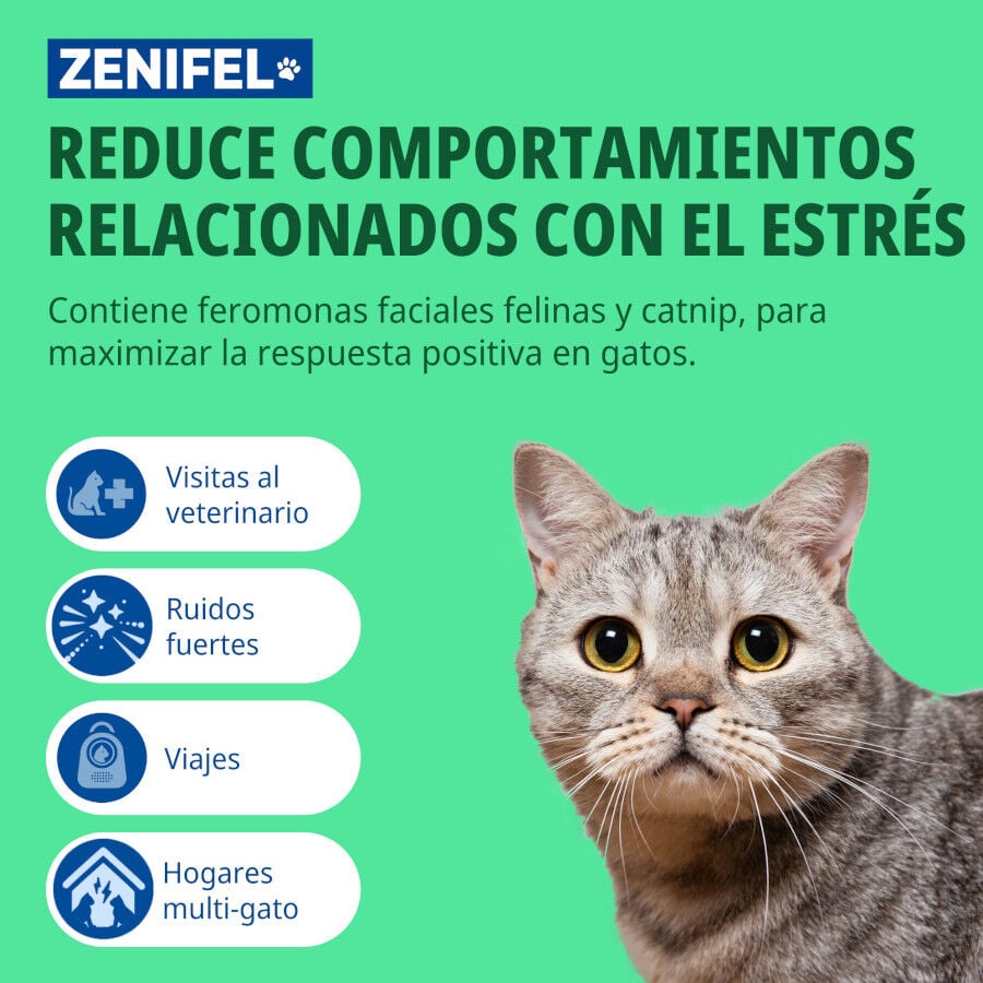 Virbac Zenifel Spray Calmante para gatos, , large indicador imagen numero 2