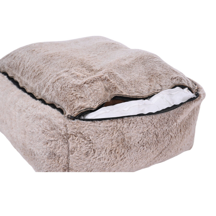 Leeby cama suave gris oscuro para perros, , large indicador imagen numero 8