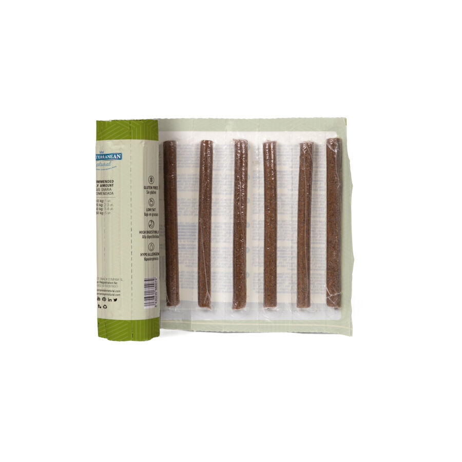 16 barritas Mediterranean Natural Serrano Barritas de Cordero para perros, , large Imagen numero 2