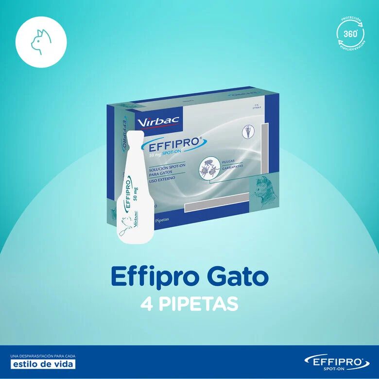 Effipro Pipetas Antiparasitarias para gatos, , large Imagen numero 4