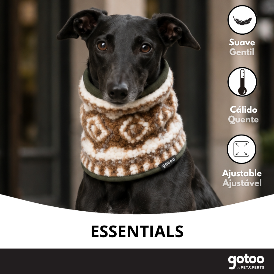 Gotoo Bufanda Estampado Retro para perros, , large indicador imagen numero 6