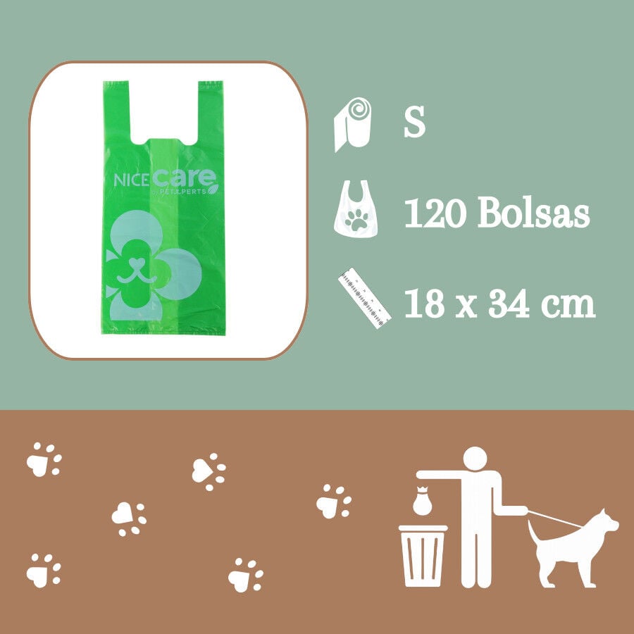 Nice Care Bolsitas Higi&eacute;nicas con Asa para perros, , large indicador imagen numero 3
