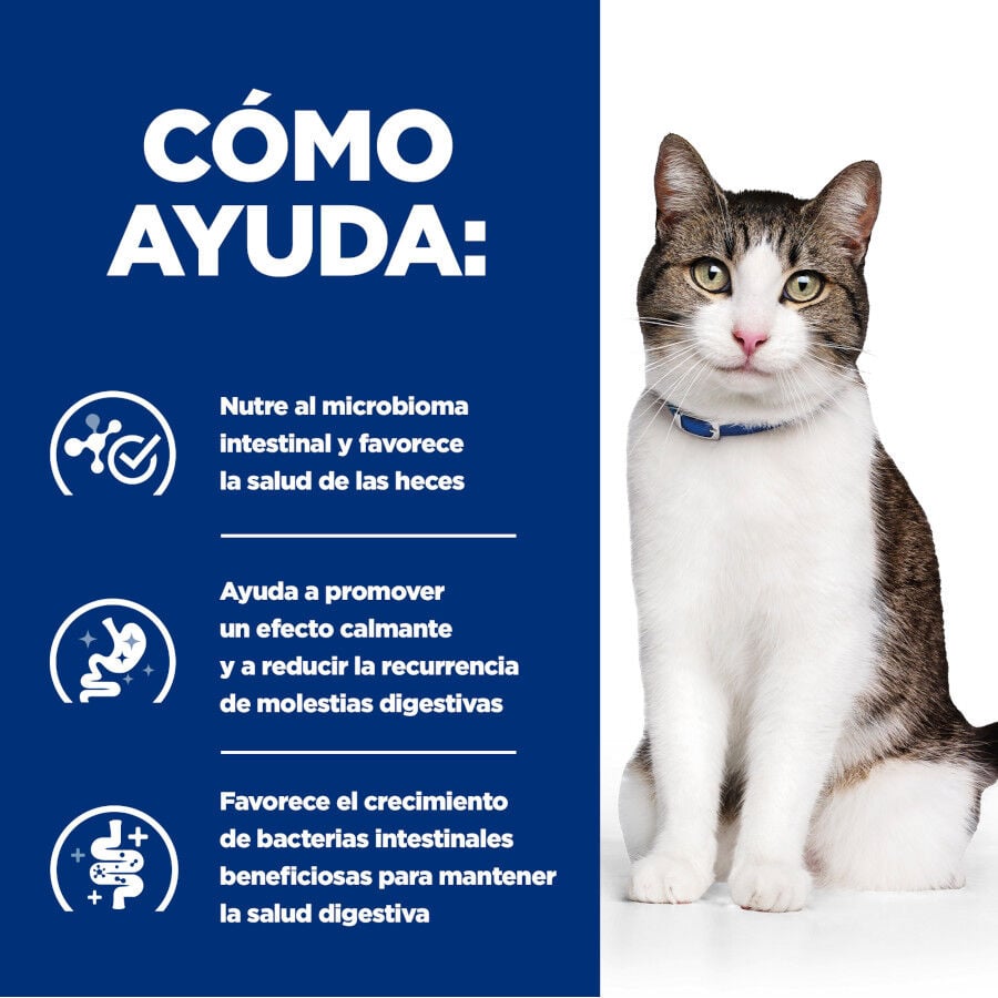 3 kg Hill&rsquo;s Prescription Diet Gastrointestinal Biome Stress para gatos, , large indicador imagen numero 4
