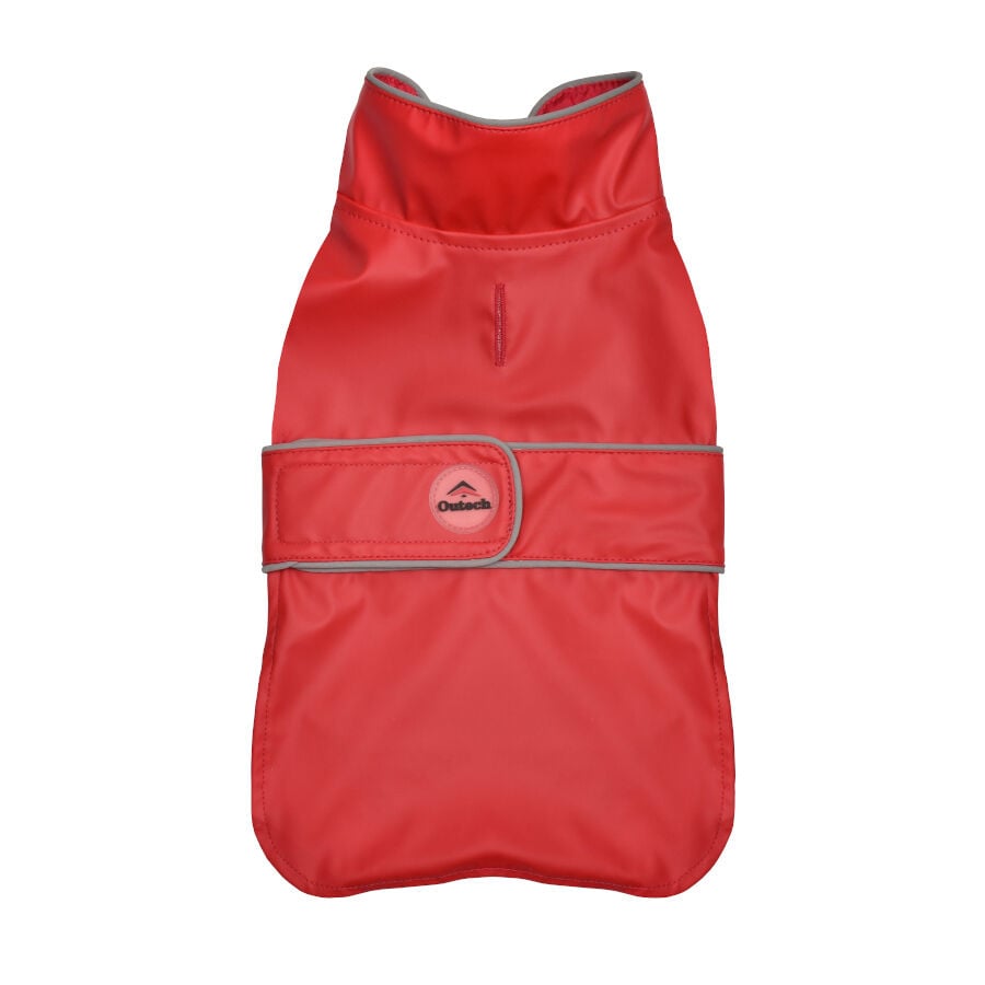 Outech Apolo Chubasquero Rojo para perros, , large indicador imagen numero 1