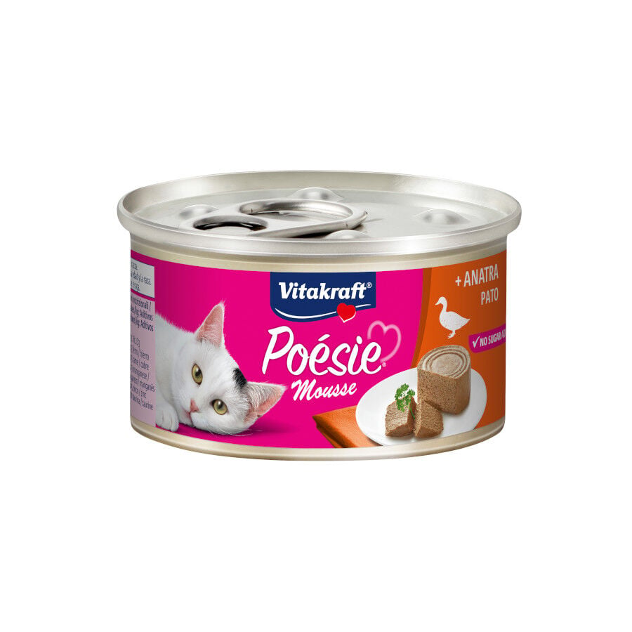 Vitakraft Po&eacute;sie Mousse de Pato lata para gatos